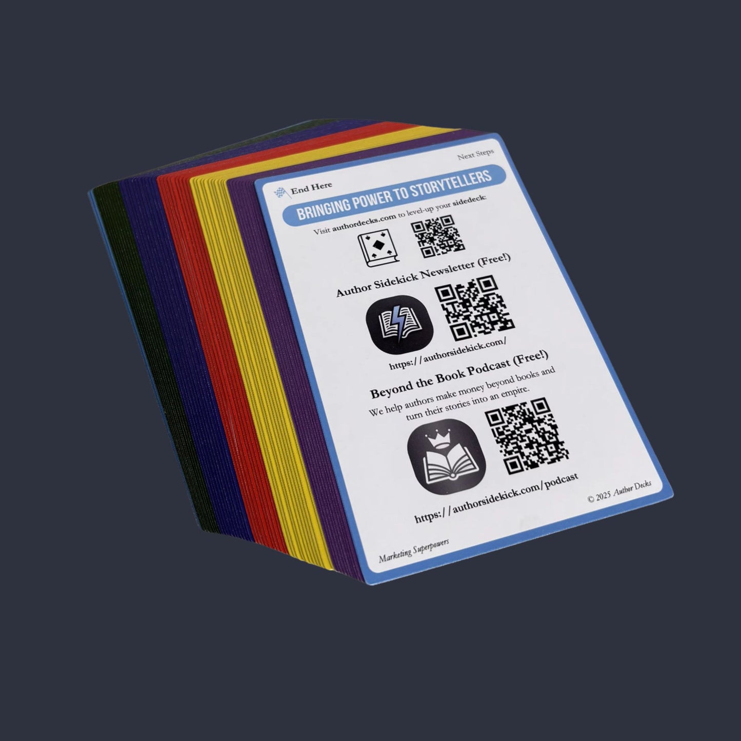 Author Superpowers Bundle: Physical Deck + Six-Figure Author Superpower System